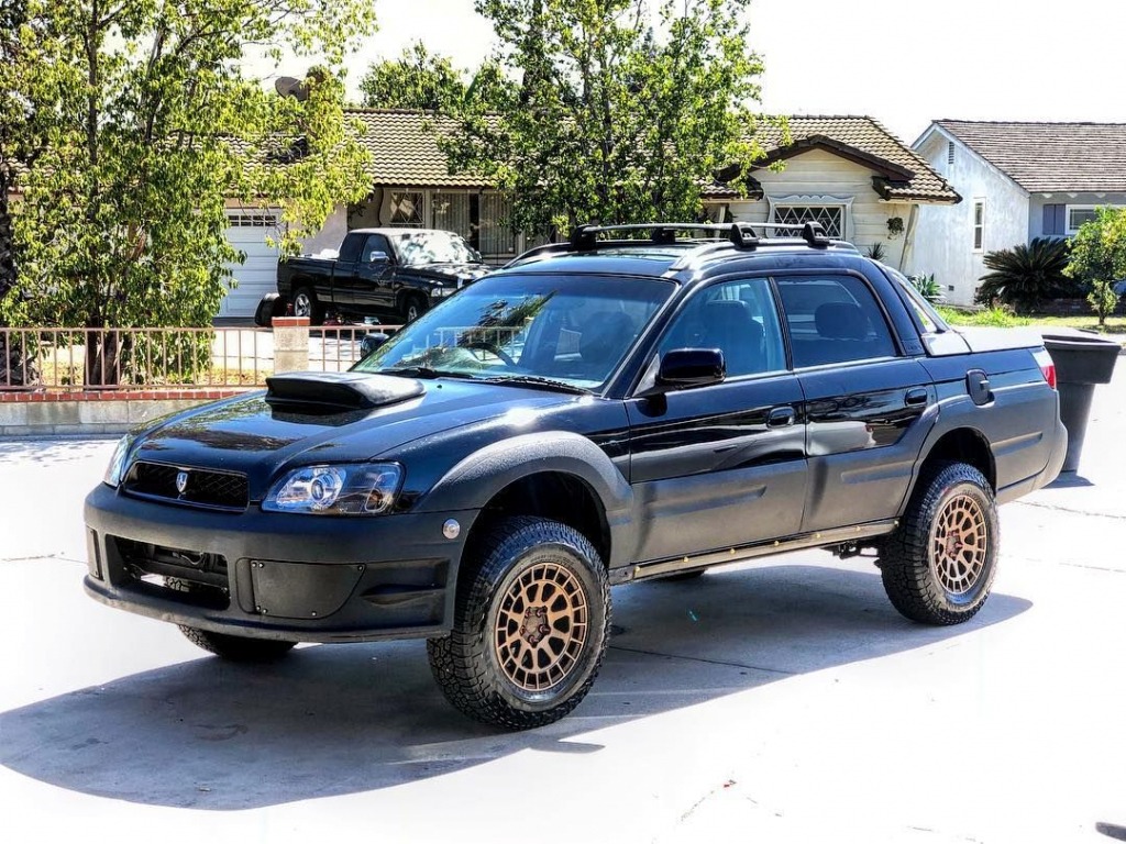 2022 Subaru Pickup Truck Spy Photos